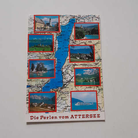 AK Die Perlen vom Attersee.