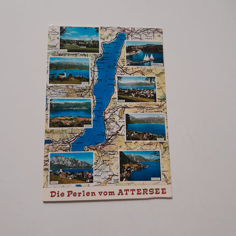 AK Die Perlen vom Attersee.