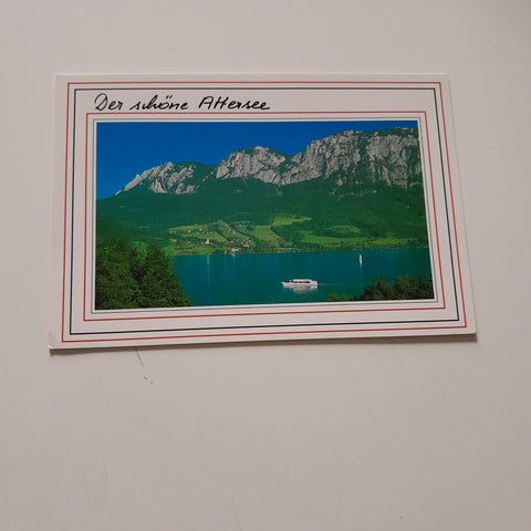 AK Der schöne Attersee.