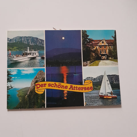 AK Der schöne Attersee. Schloß Kammer.