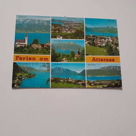 AK Ferien am Attersee.