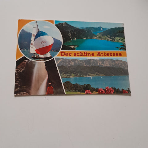 AK Der schöne Attersee.