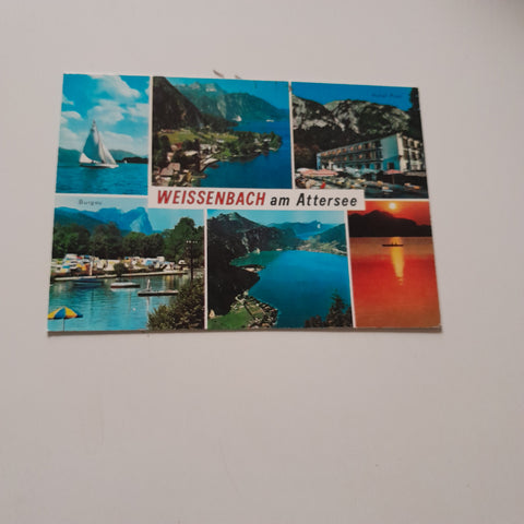 AK Weissenbach am Attersee.