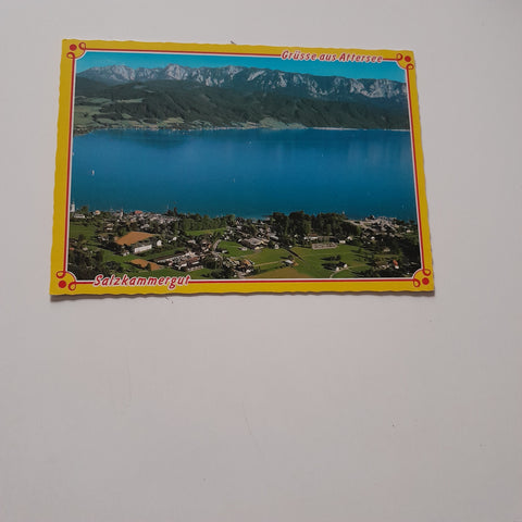 AK Grüsse aus Attersee.