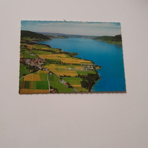 AK Fliegeraufnahme Am Attersee.