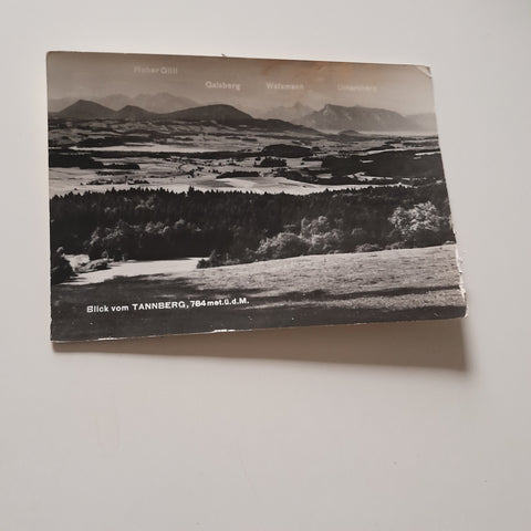 AK Blick vom Tannberg.