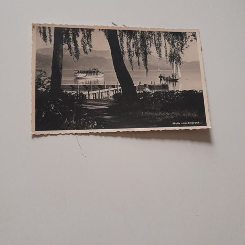 AK Motiv vom Attersee.