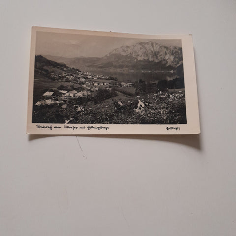 AK Unterach am Attersee.