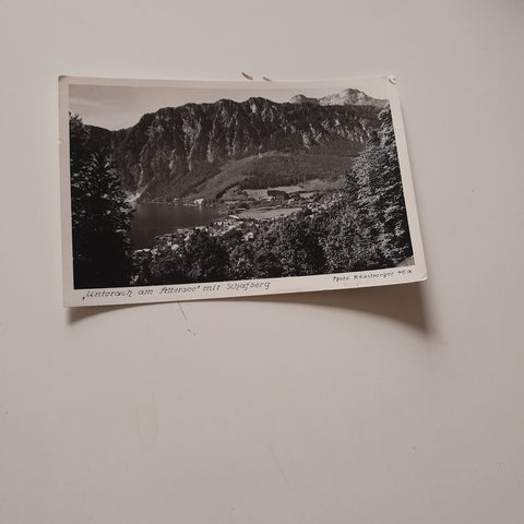 AK Unterach am Attersee.