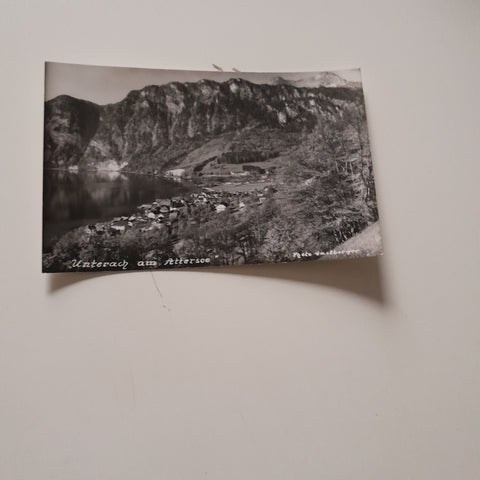 AK Unterach am Attersee.