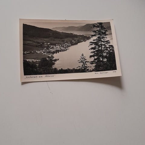 AK Unterach am Attersee.