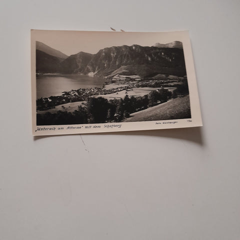 AK Unterach am Attersee.
