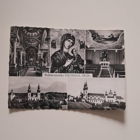 AK Wallfahrtsbasilika Puchheim.