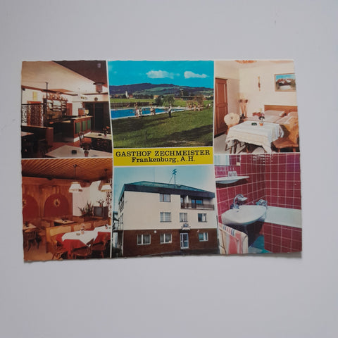 AK Frankenburg am Hausruck. Gasthof Zechmeister. F. u. M. Zechmeister.