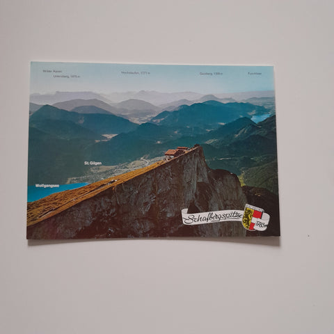 AK Schafbergspitze mit Berghotel Schafbergspitze.