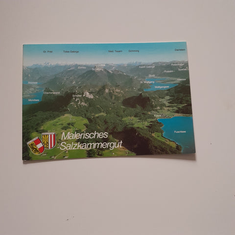 AK Malerisches Salzkammergut.