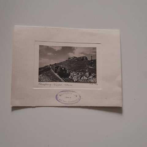 Foto Schafberg-Gipfel.