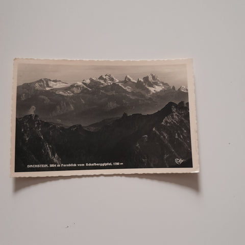 AK Schafberg. Fernblick vom Schafberggipfel.