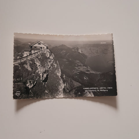 AK Himmelspforte - Hütte am Schafberg.