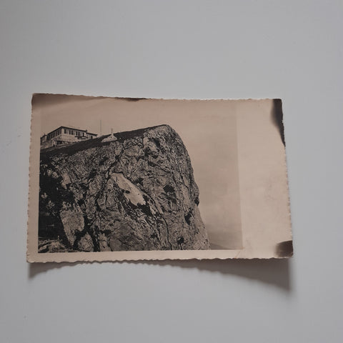 AK Schafbergspitze und Hotel.