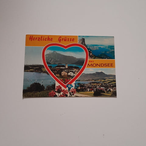 AK Herzliche Grüße aus Mondsee.