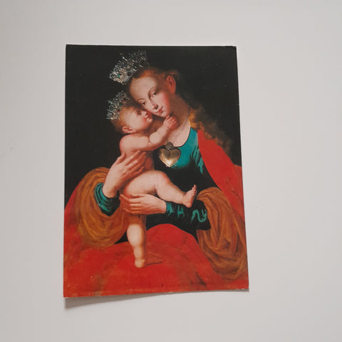 AK Mondsee. Gnadenbild der Hilfbergkirche Maria Hilf.