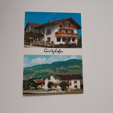 AK Mondsee - St. Lorenz 133. Frühstückspension Rud. u. Kath. Giritzhofer.