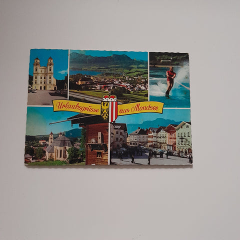 AK Urlaubsgrüße aus Mondsee.