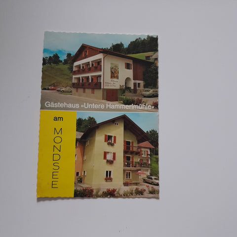 AK Mondsee. Gästehaus Untere Hammerlmühle. Tiefgraben 52.