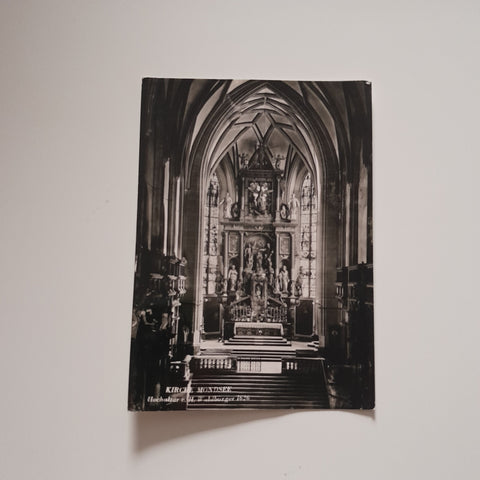AK Mondsee. Kirche. Hochaltar.