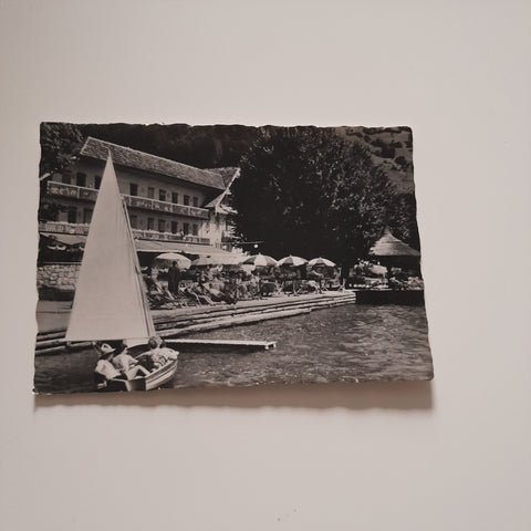 AK Strandhotel Pichl - Auhof am Mondsee.