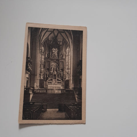 AK Mondsee, Pfarrkirche. Hochaltar.