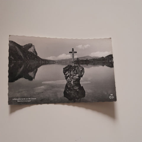 AK Kreuzstein Im Mondsee.