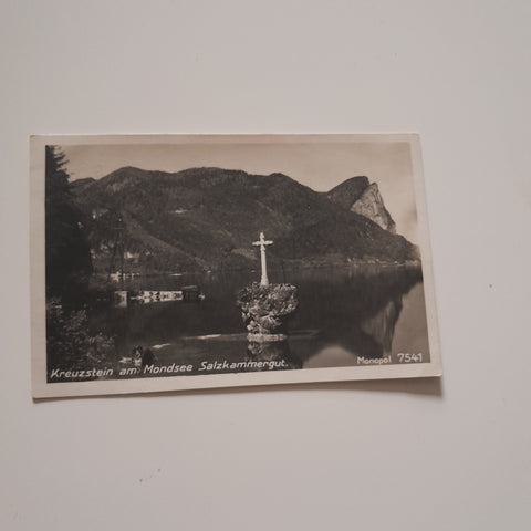 AK Kreuzstein am Mondsee.