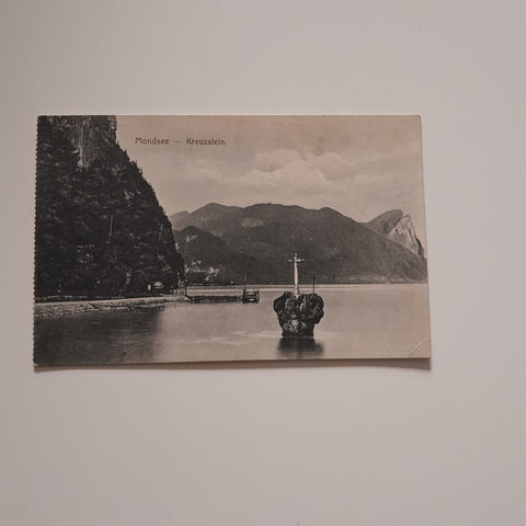 AK Mondsee - Kreuzstein.