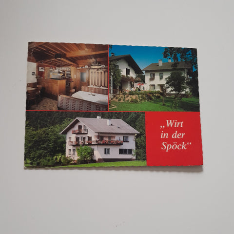 AK Neukirchen an der Vöckla. Gasthof Pension Wirt in der Spöck. Familie Wurm. Spöck 1.