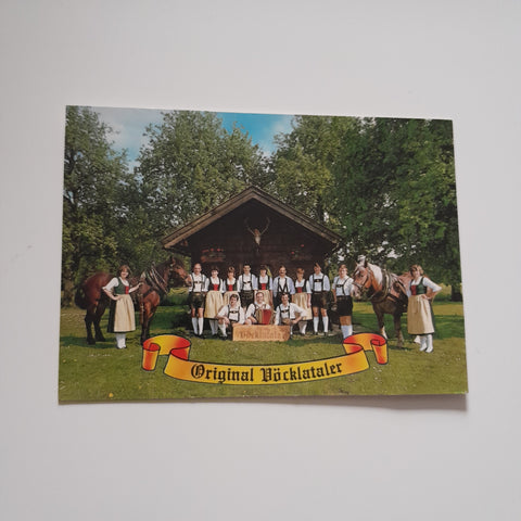 AK Trachtenverein Original Vöcklataler. Obmann Ober Johann. Bergham 25, Pöndorf.