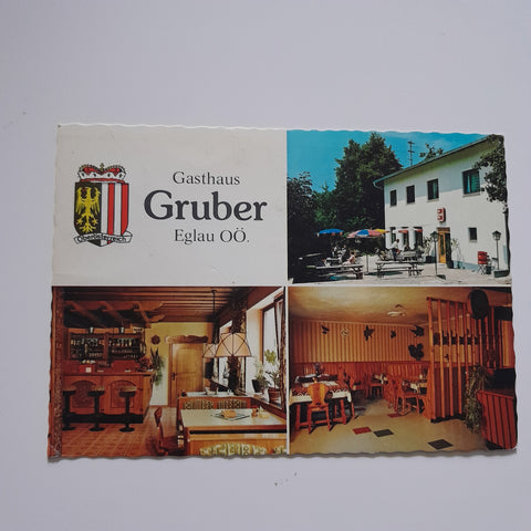 AK Eglau. Gasthaus Gruber.