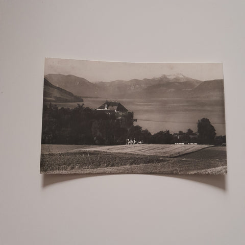 AK Kammer am Attersee - Blick auf den Schafberg. (1932)