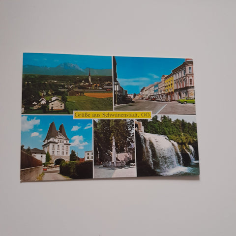 AK Gruss aus Schwanenstadt.