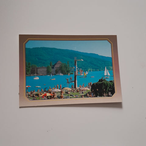 AK Seewalchen mit Schloss Kammer am Attersee.