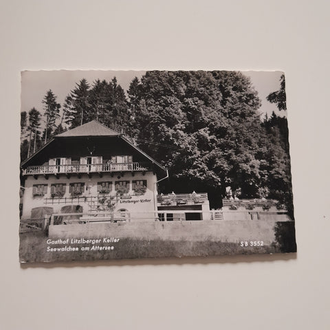 AK Seewalchen am Attersee. Litzlberger Keller.