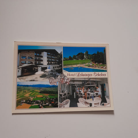 AK St. Georgen im Attergau. Hotel Lohninger - Schober. Hipping 18.