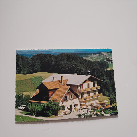 AK St. Georgen im Attergau. Gasthaus Pension R. u. G. Buchschachermair. Innerlohen 9.