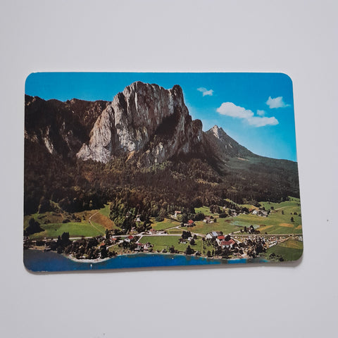 AK Plomberg und Campingplatz Gries am Mondsee.