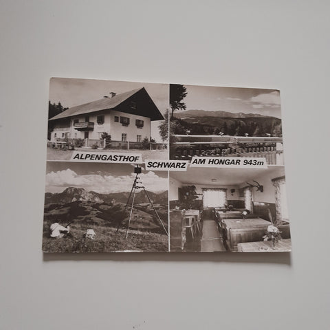 AK Alpengasthof Schwarz am Hongar.