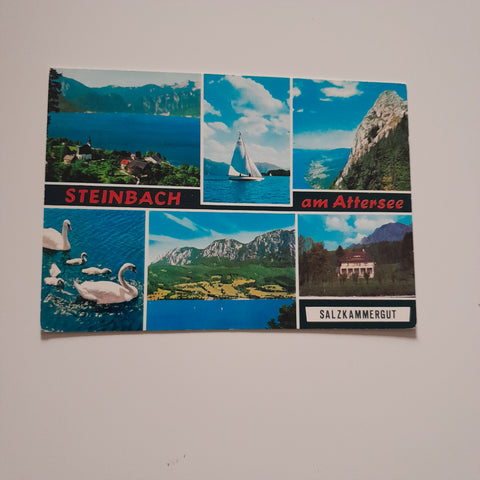 AK Steinbach am Attersee.