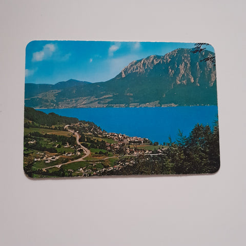 AK Unterach am Attersee.