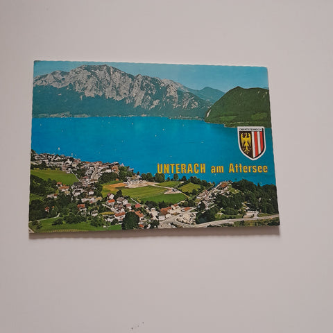 AK Unterach am Attersee.