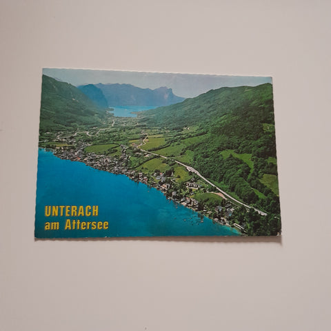 AK Unterach am Attersee.